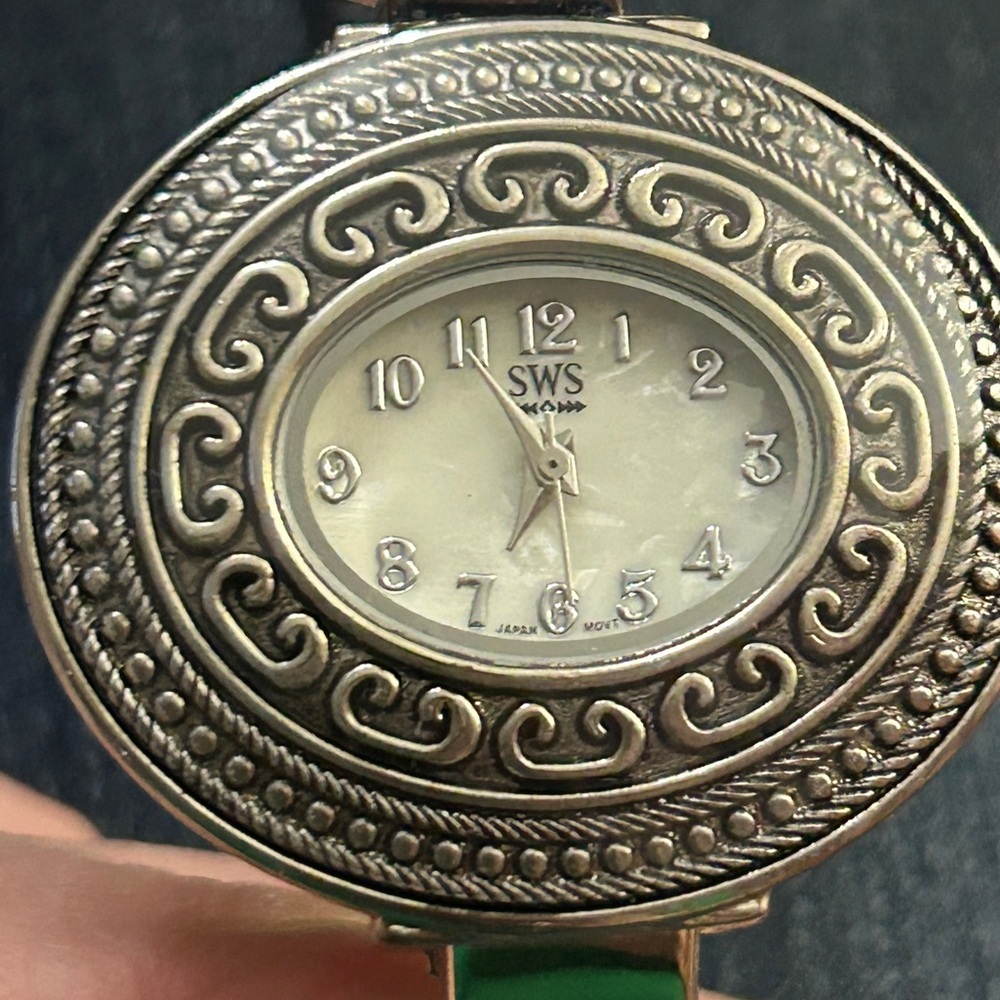 Ornate SWS bracelet/cuff watch